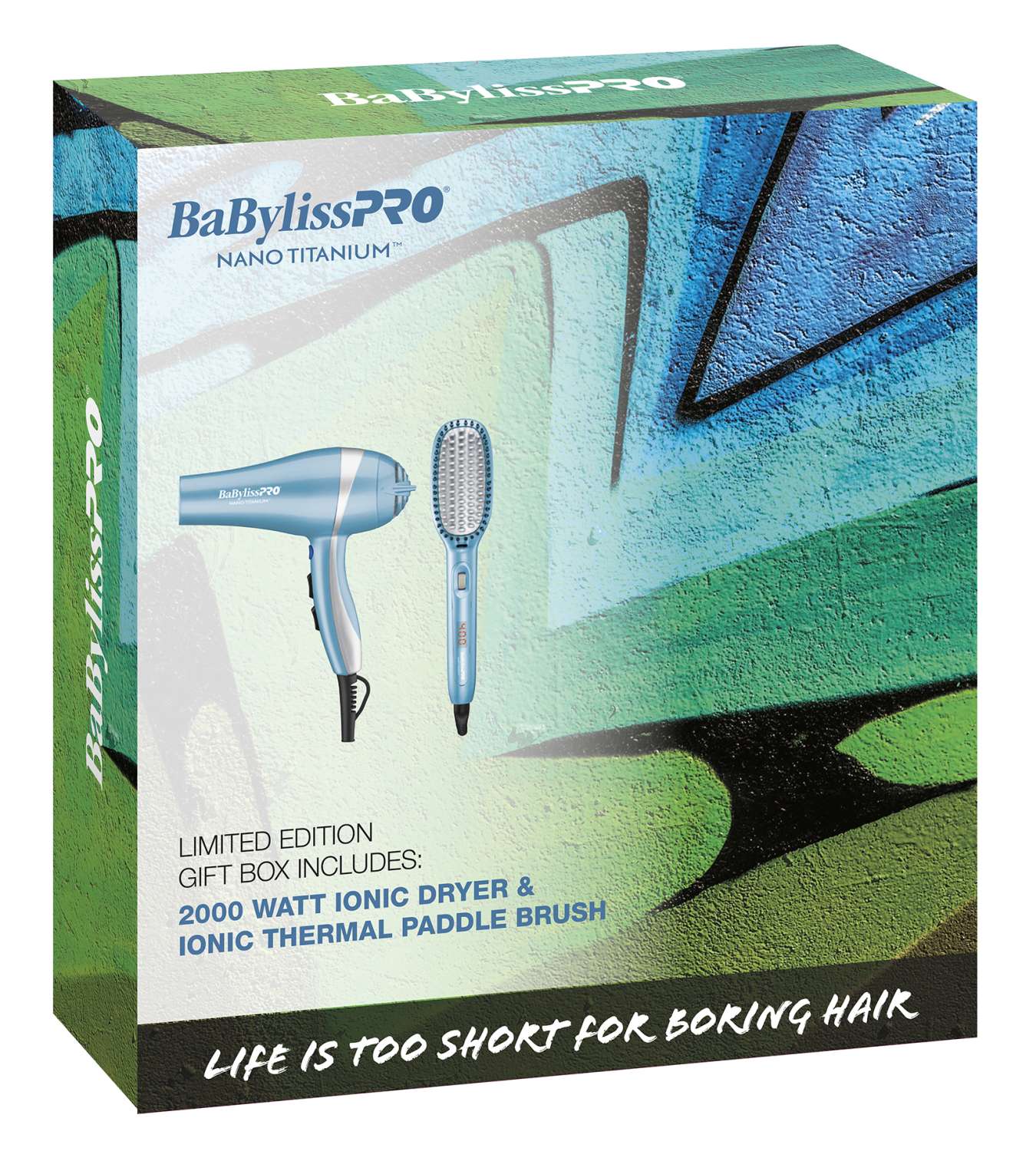 BABYLISS N/T PPK DRYER / PADDLE BRUSH