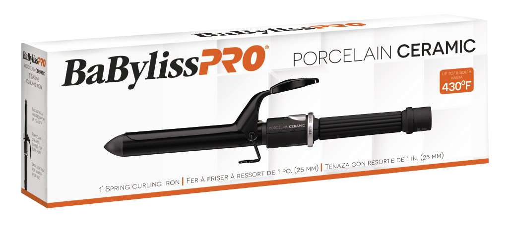 BABYLISS PORC SPRING IRON