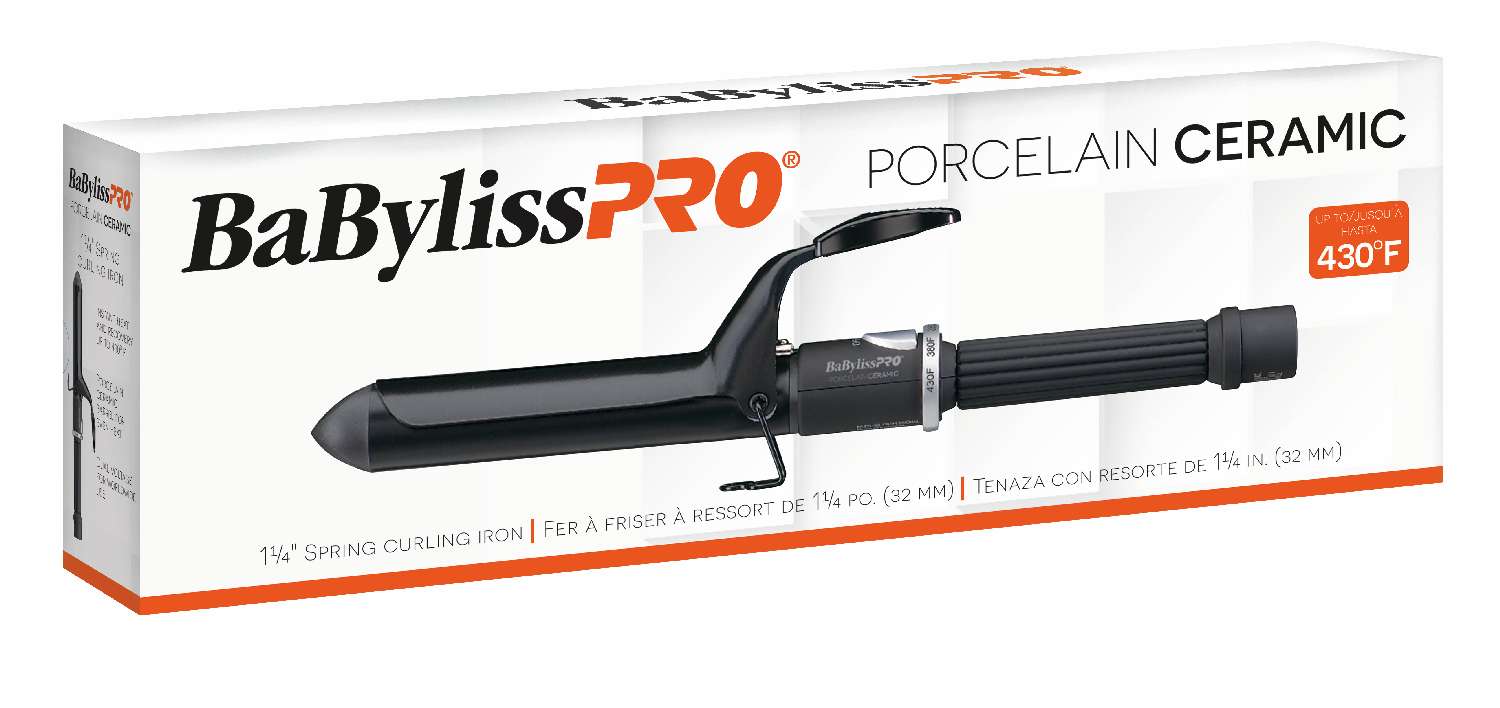 BABYLISS PORC SPRING IRON