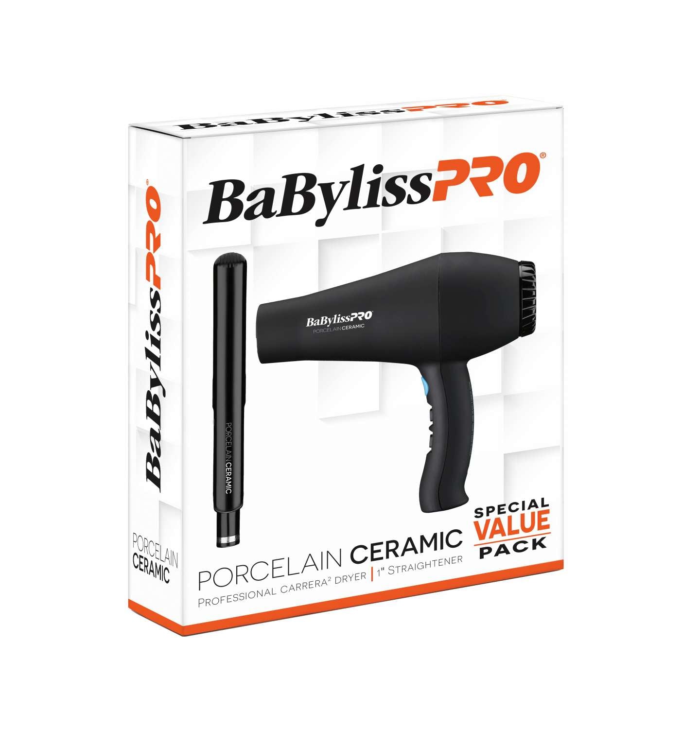 BABYLISS PORC PPK DRYER / FLAT IRON