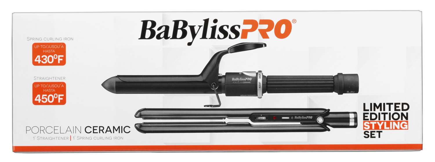 BABYLISS PORC PPK FLAT / CURL IRONS