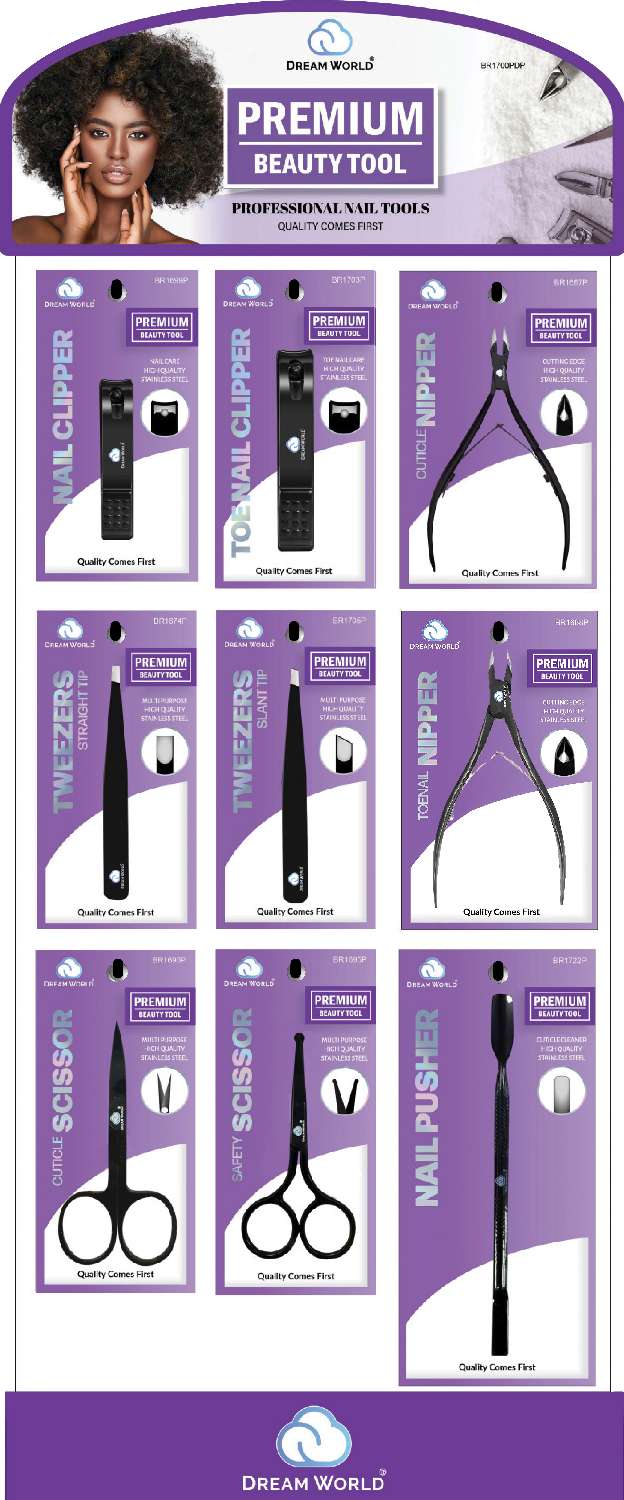 DREAM PREMIUM BEAUTY TOOL DISPLAY