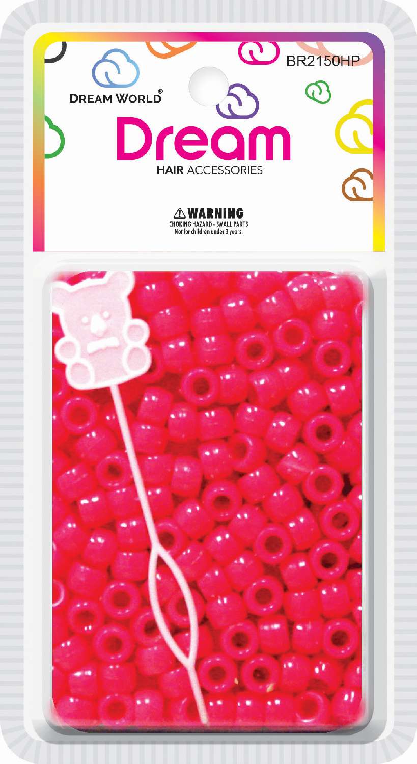 CHLOE BEAD RND 500 H/PINK