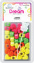 CHLOE BEAD HEART BIG NEON