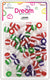 DREAM BEAD 16MM STRIPE 70PC