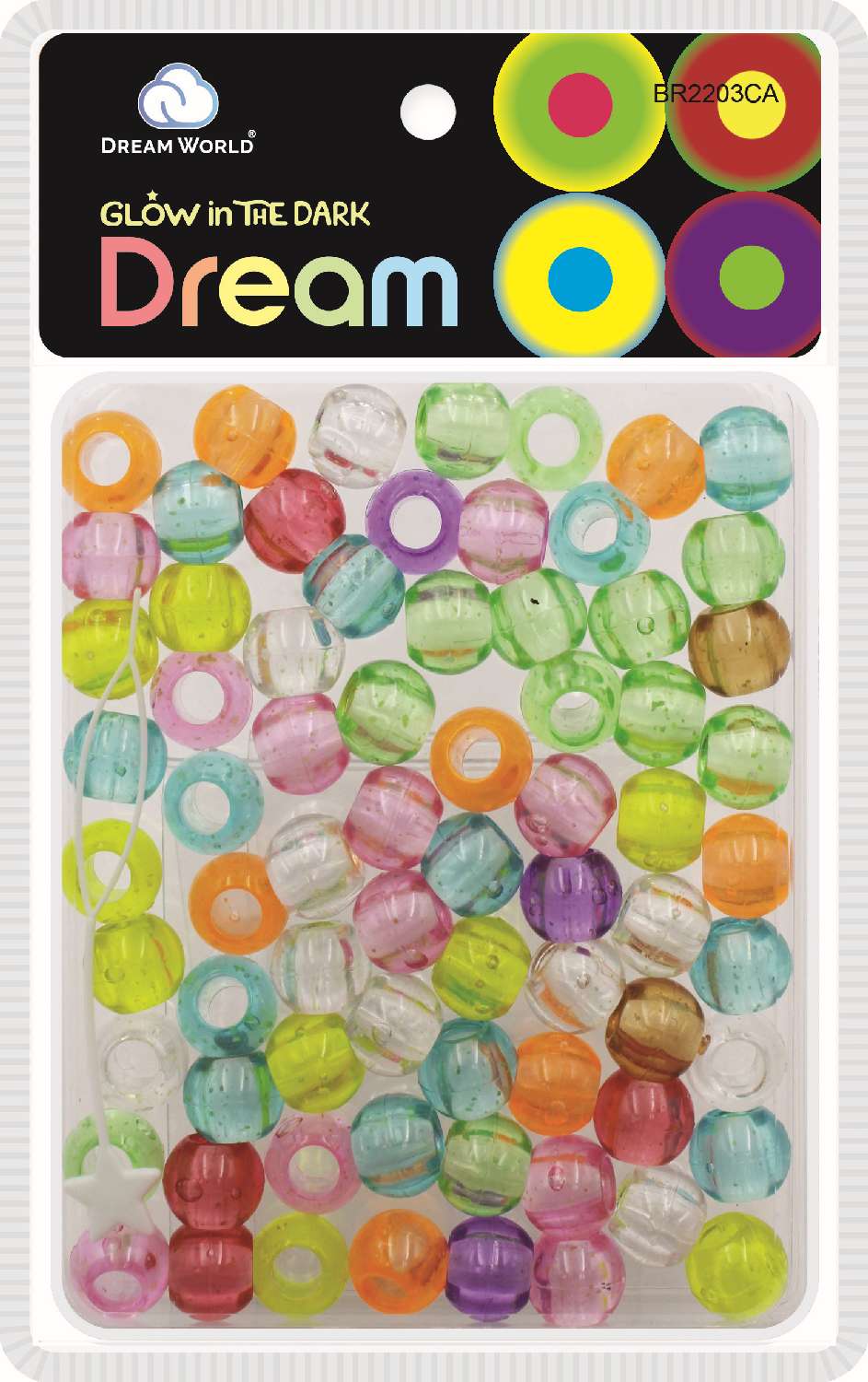 DREAM BEAD 16MM LUMINUS 70PC