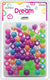 DREAM BEAD DOTS 15MM MIX PASTEL 70P