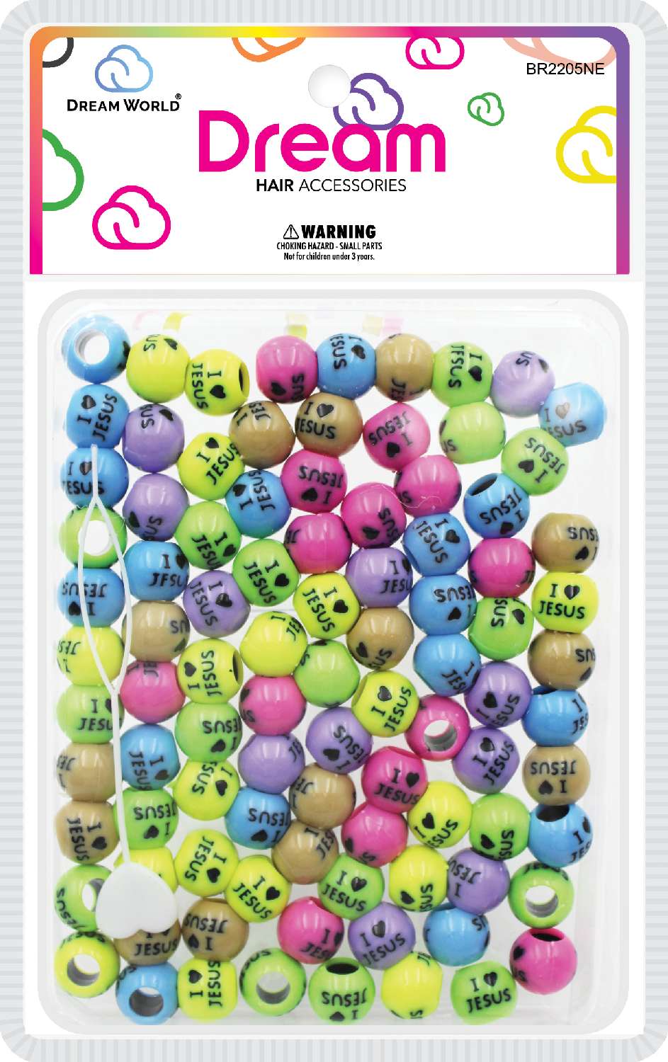 DREAM BEAD I LOVE JESUS 14MM 80PCS