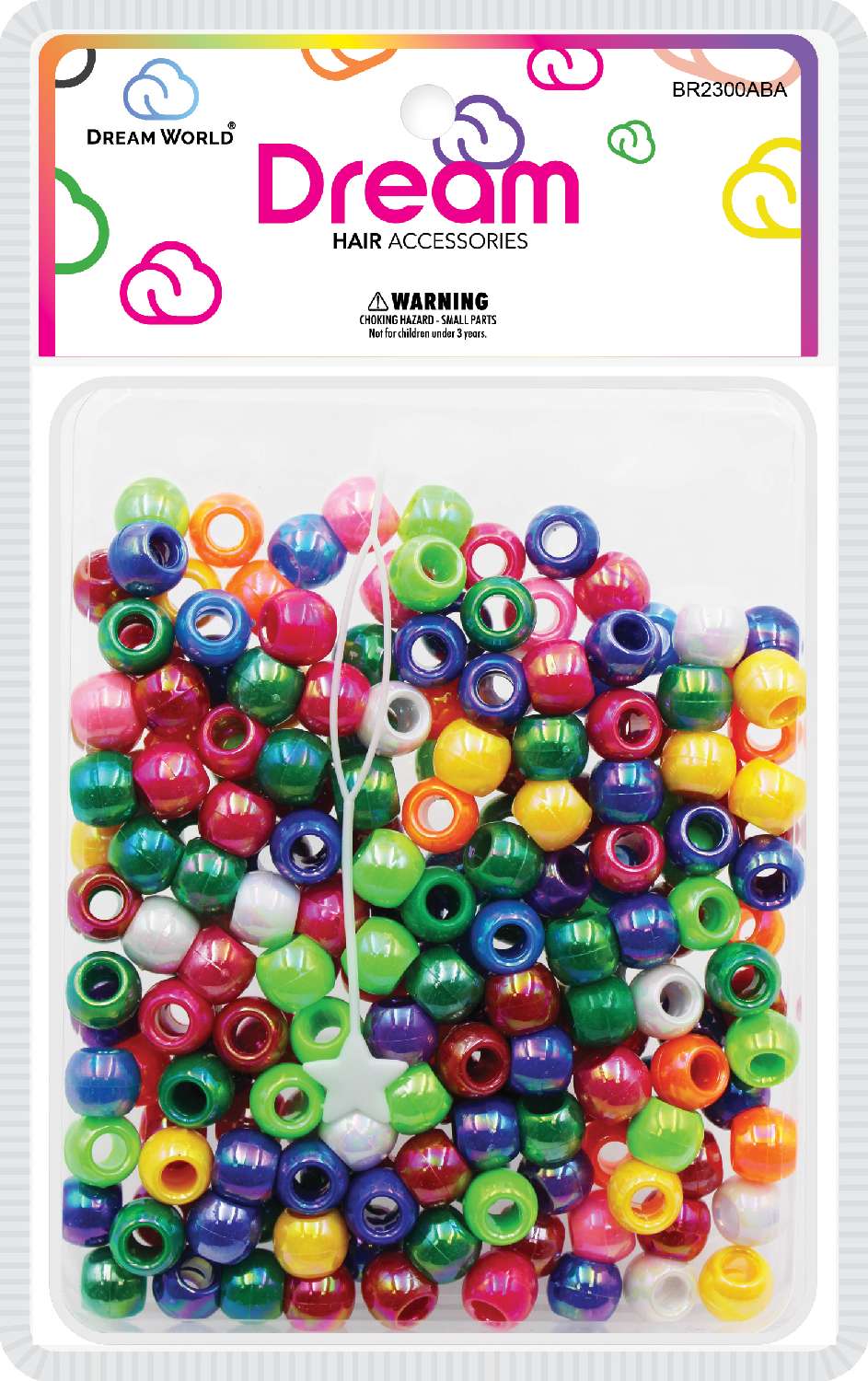 DREAM BEAD 12MM 200PC AB