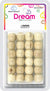 DREAM BEAD 18MM WOOD 24PC