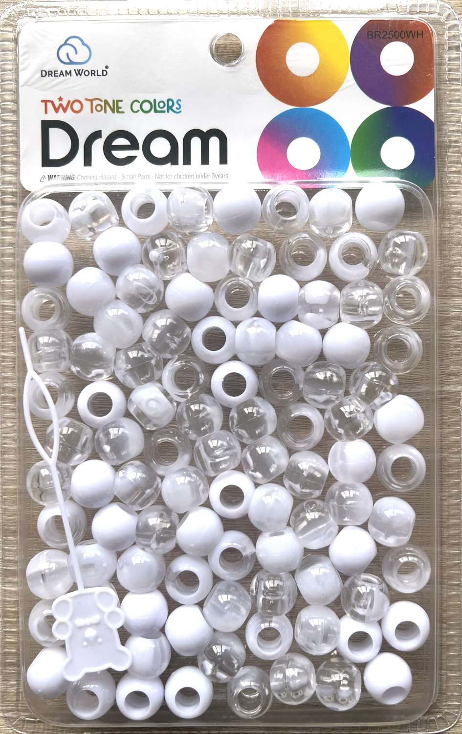 DREAM BEAD 14MM TWO TONE 48PC
