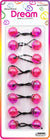 DREAM P/T 20MM 8PC MARBLE PINK