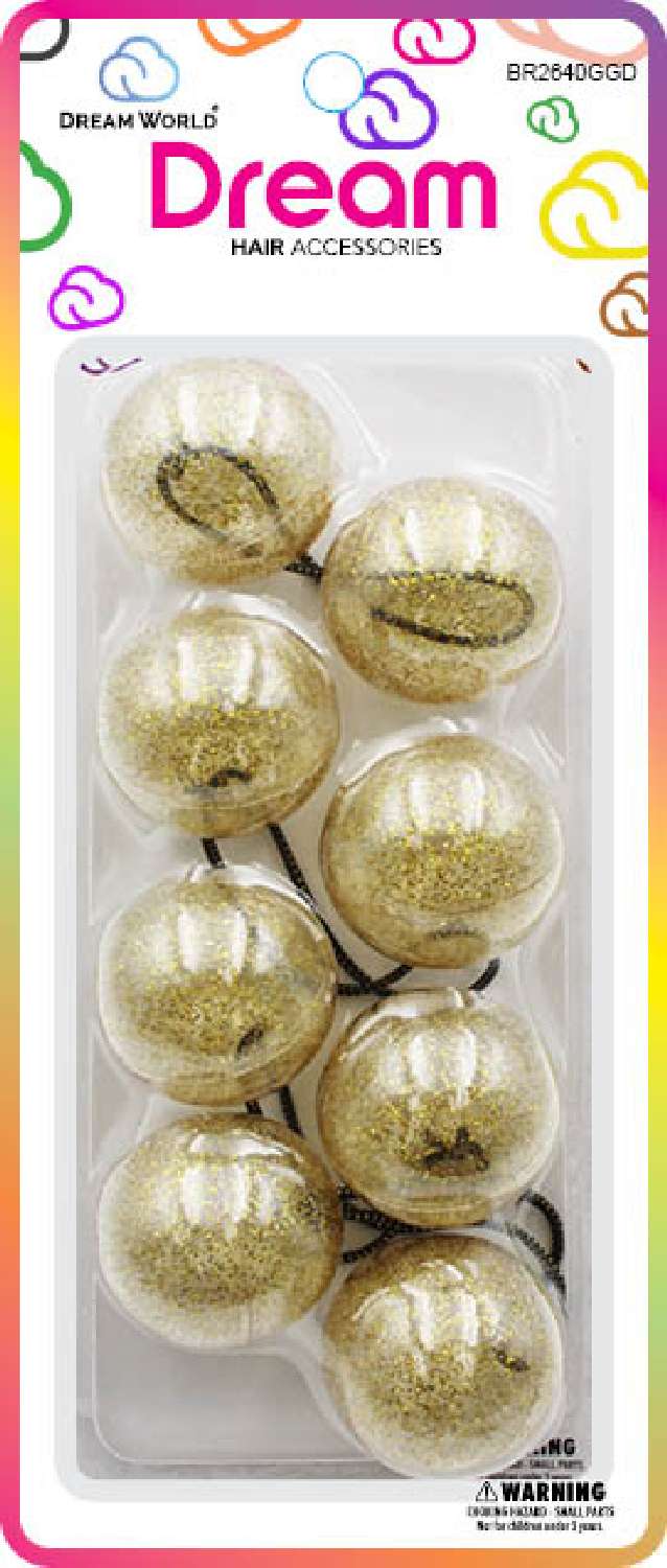 DREAM P/T 40MM 4PC GLITTER