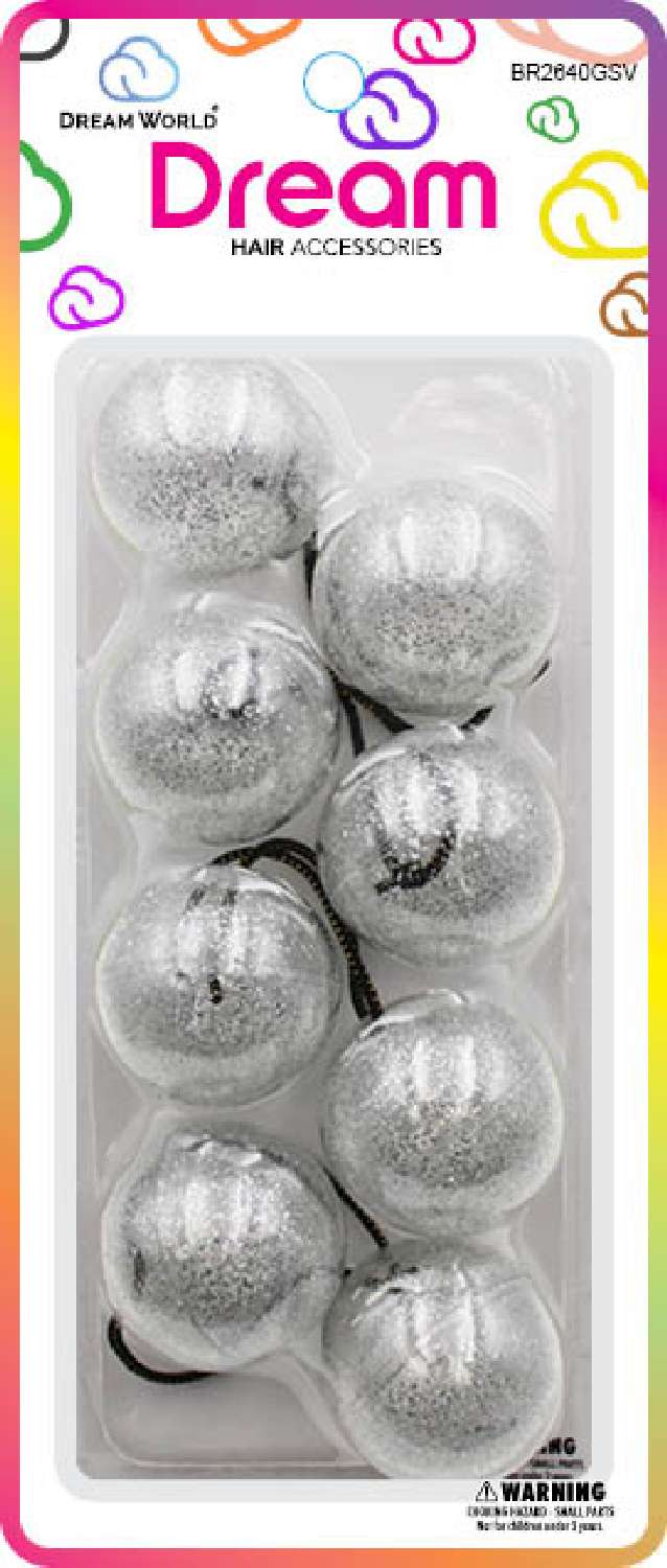 DREAM P/T 40MM 4PC GLITTER