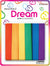 DREAM H/RIBBON RAINBOW 6PC