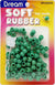 DREAM BEAD SOFT RUBBER GREEN