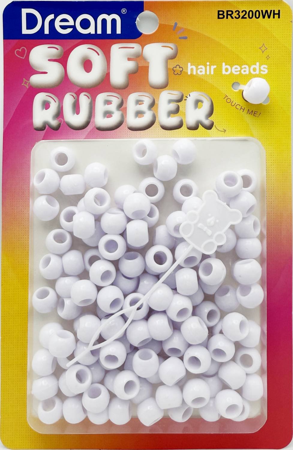 DREAM BEAD SOFT RUBBER WHITE