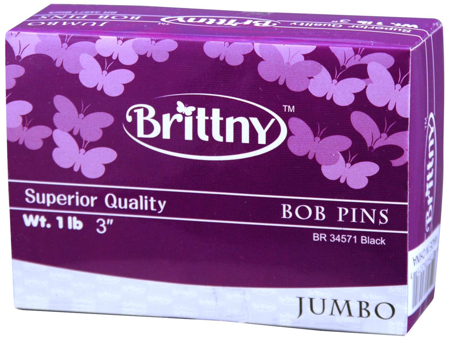 BR PIN BOB - JUMBO BLACK