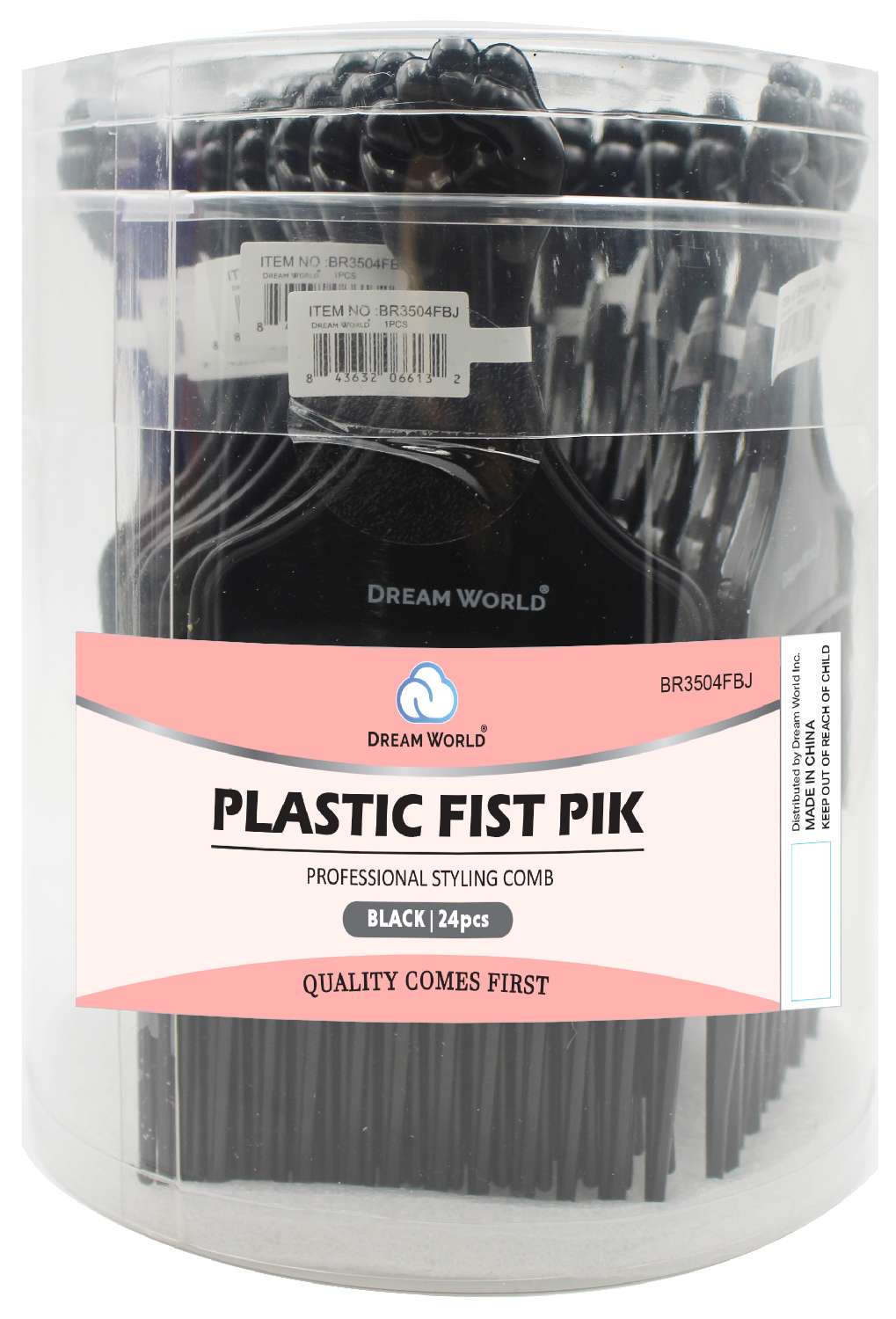 DREAM PIK PLASTIC 24PC/JAR FISK