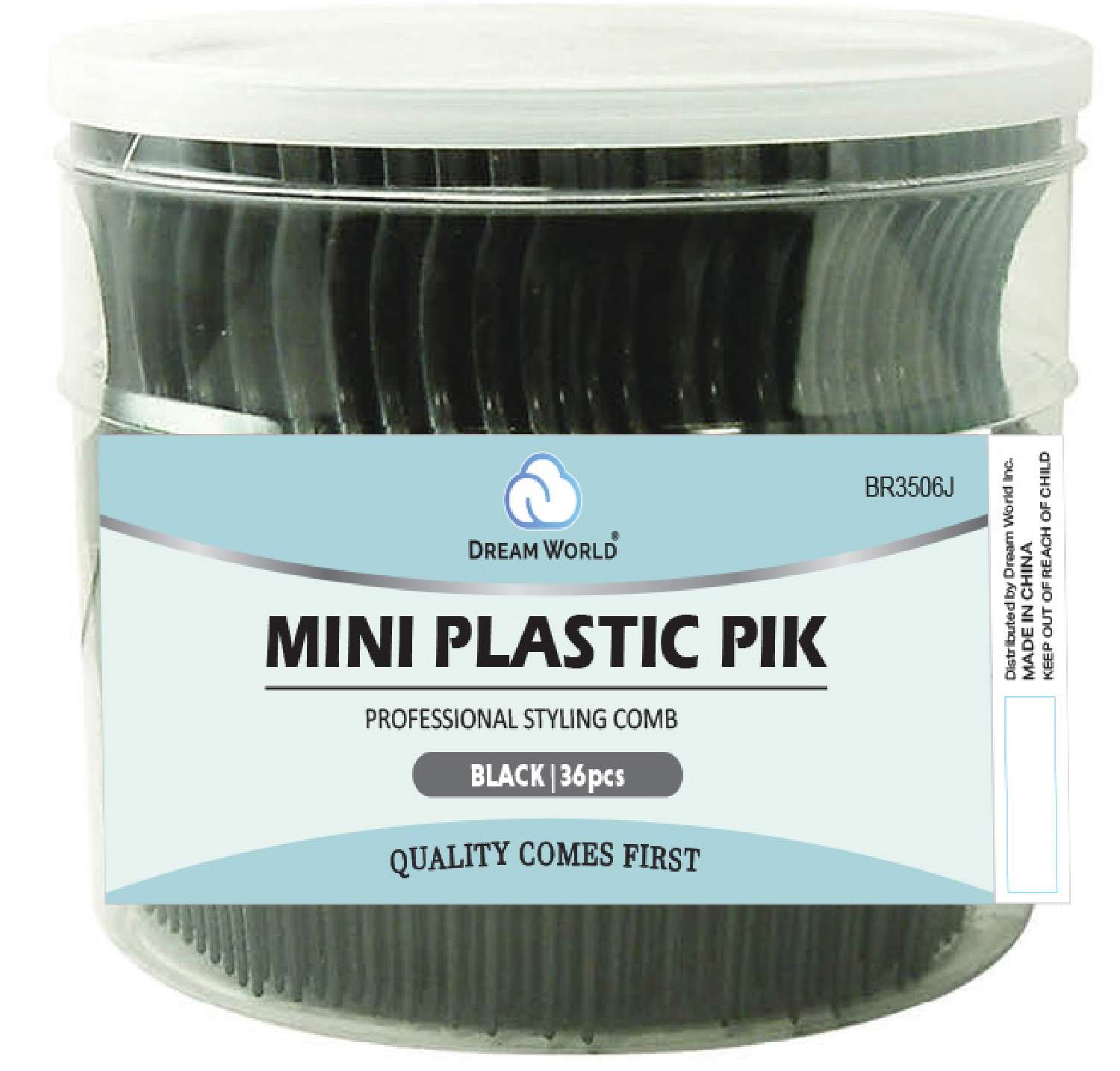 DREAM PIK PLASTIC MINI 36PC/JR