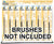 BR NAIL ART BRUSH DISPLAY ONLY