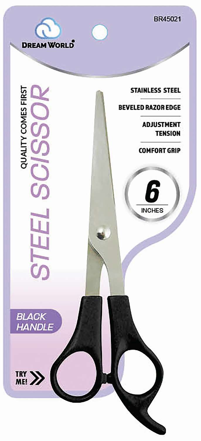 DREAM SCISSOR W/BLACK HANDLE