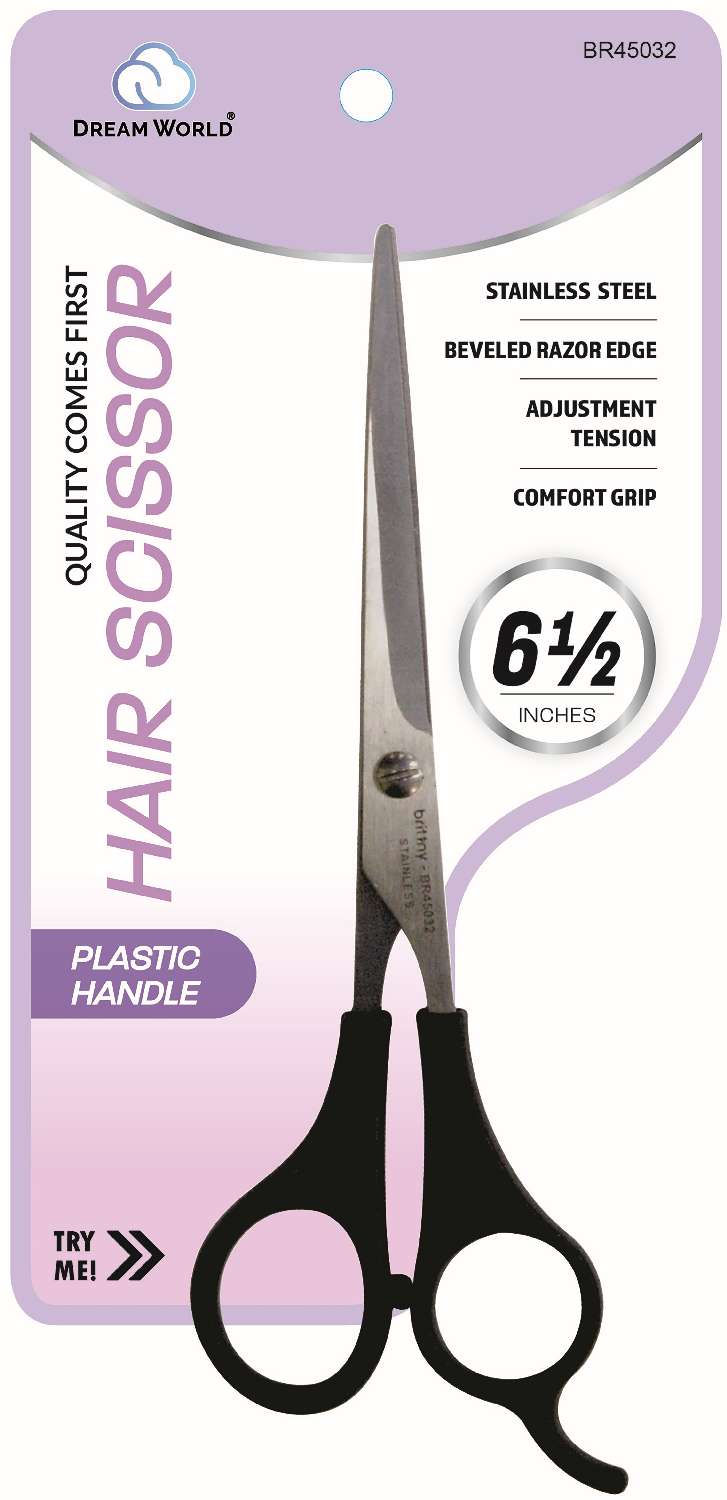 DREAM SCISSOR W/BLACK HANDLE