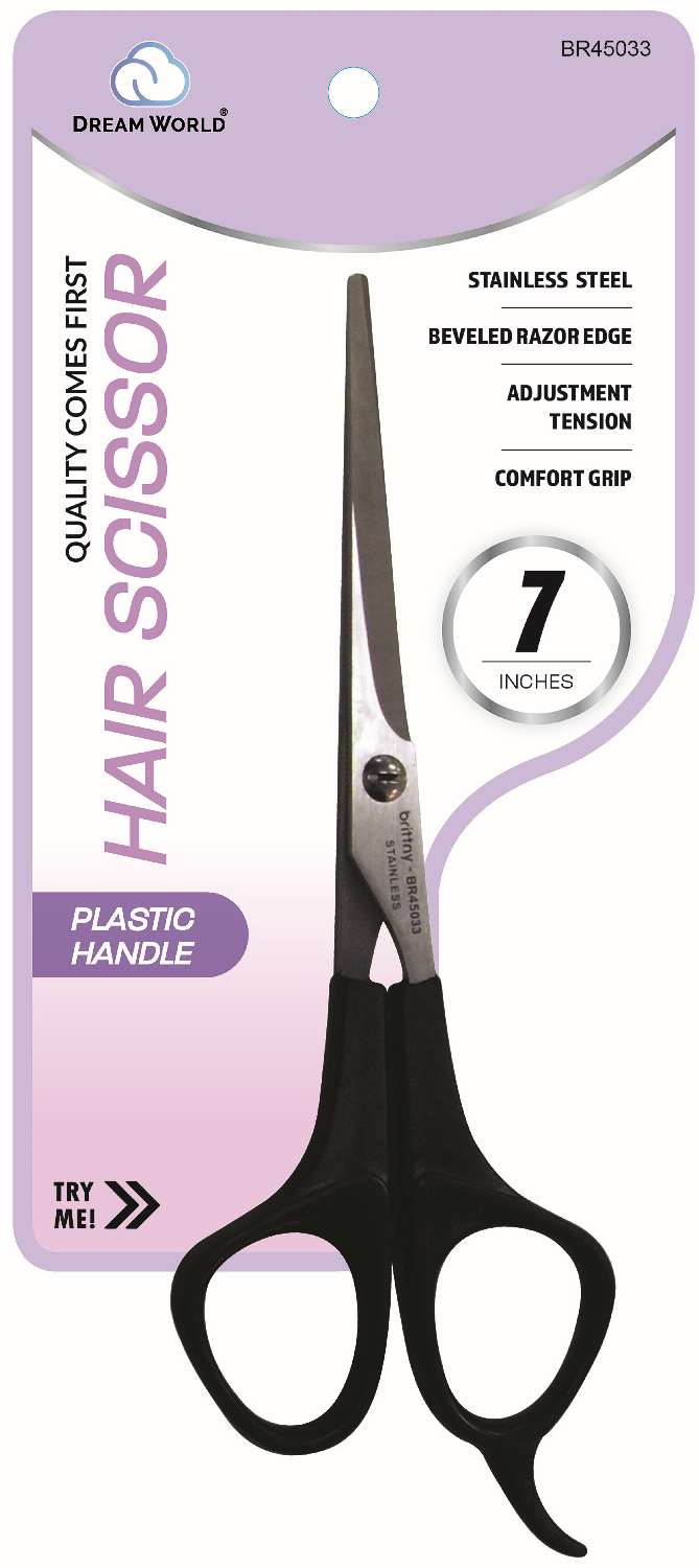 DREAM SCISSOR W/BLACK HANDLE