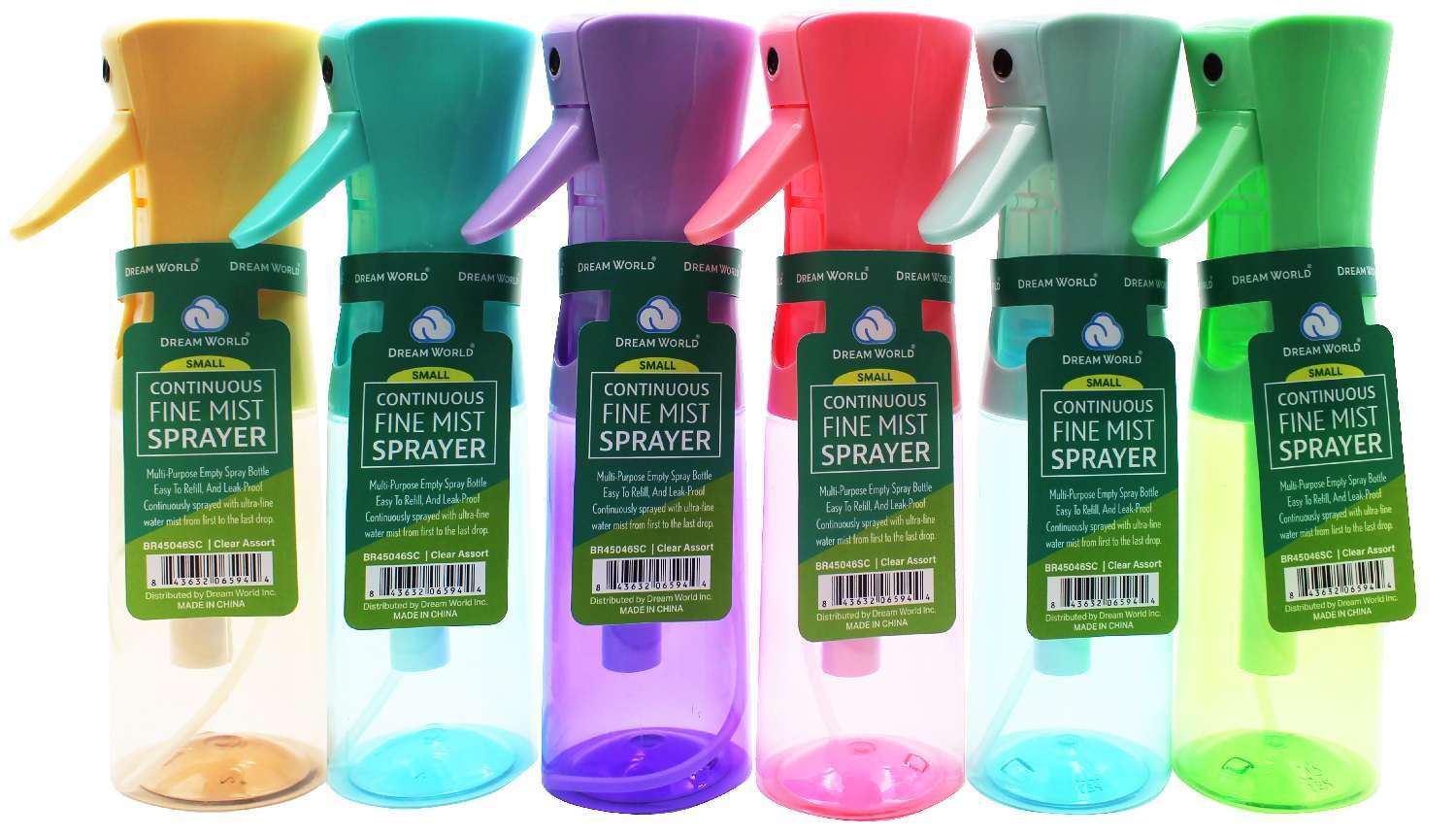 Small Mist Spray DREAM BOTTLE SPRAY MIST SMALL CLEAR ASST