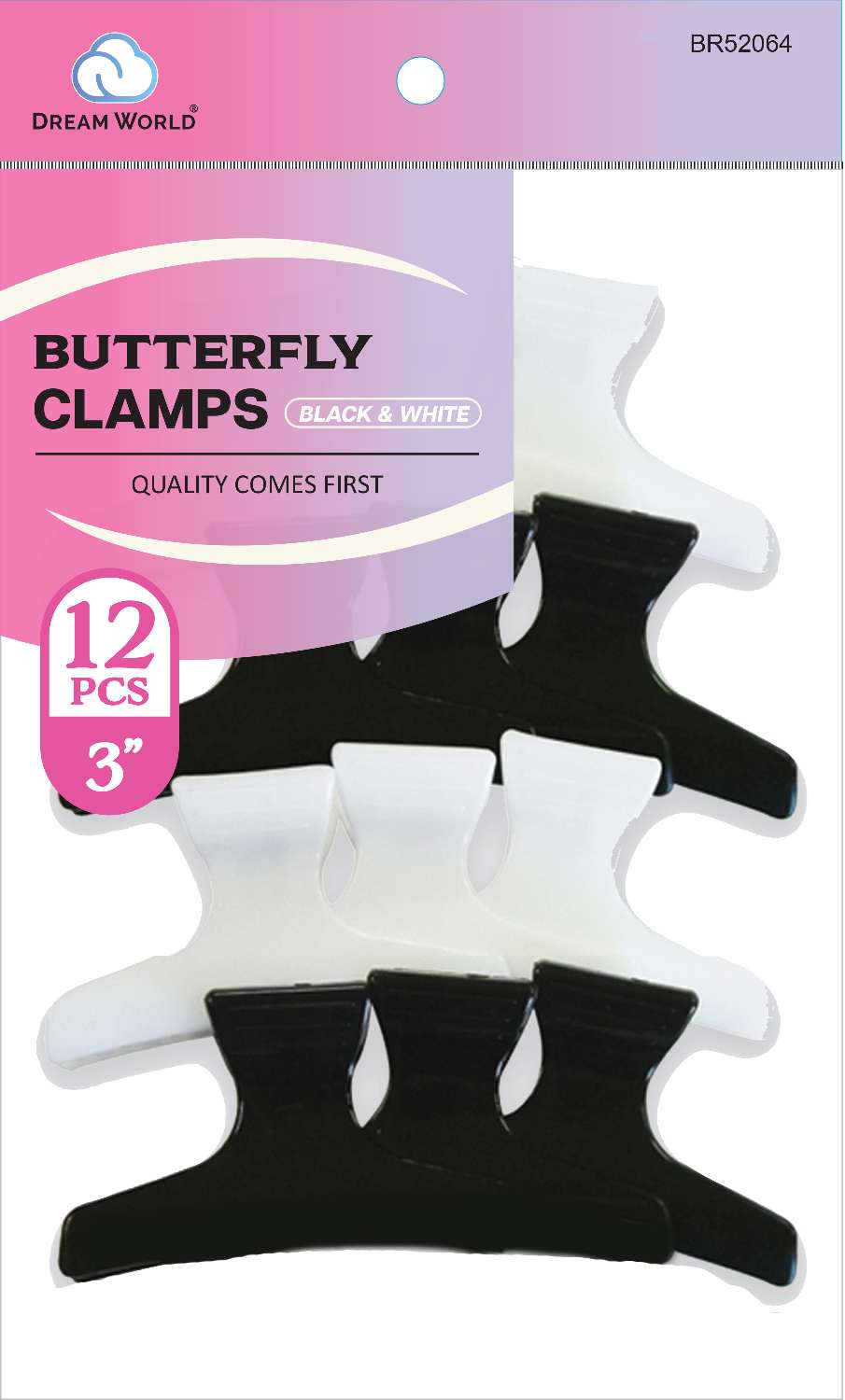 DREAM CLIP BUTTERFLY CLAMP 3 INCH