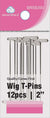 DREAM PIN WIG T-PIN 12PC/PK