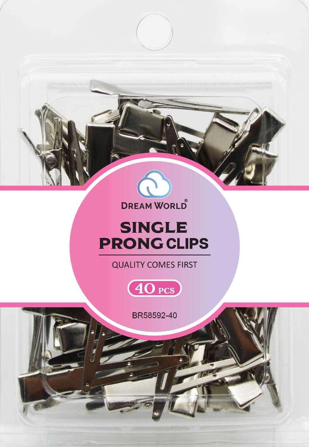 DREAM CLIP SINGLE PRONG [BULK] 40 PCS