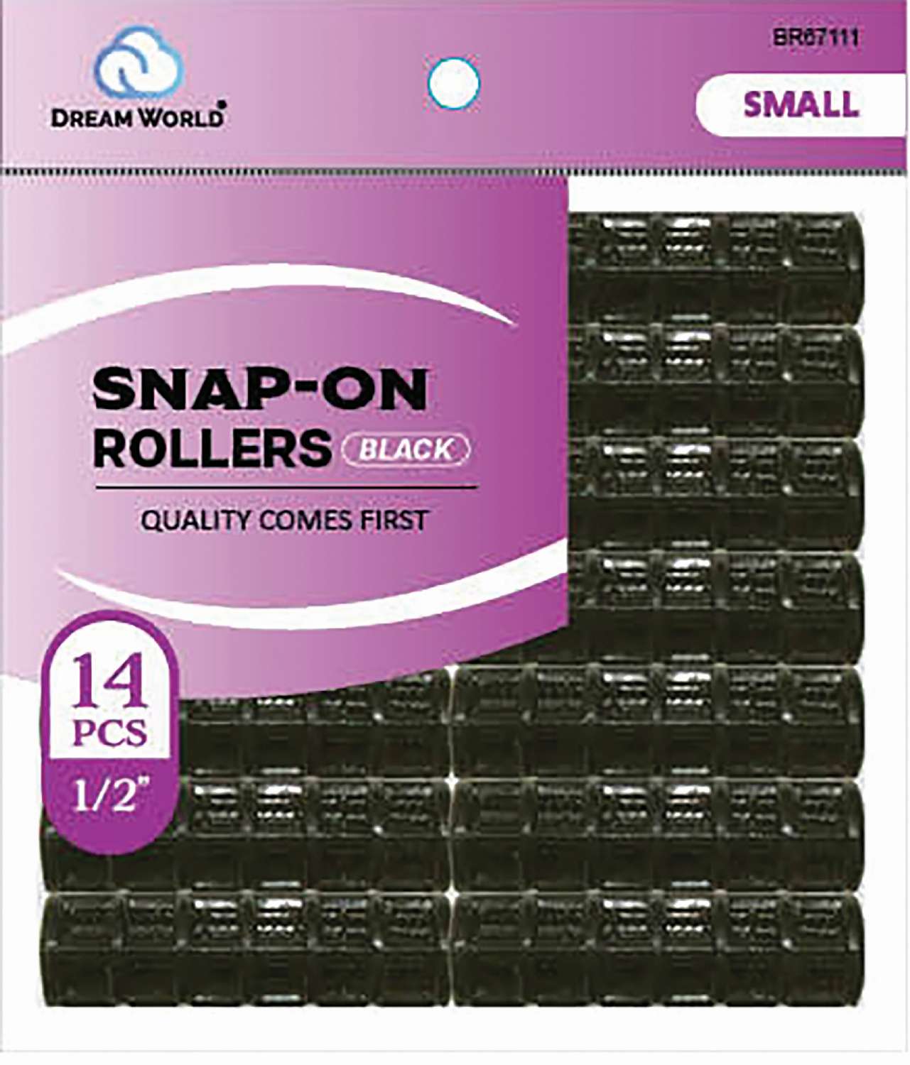 DREAM ROLLER S/ON-BK 14CT SMALL