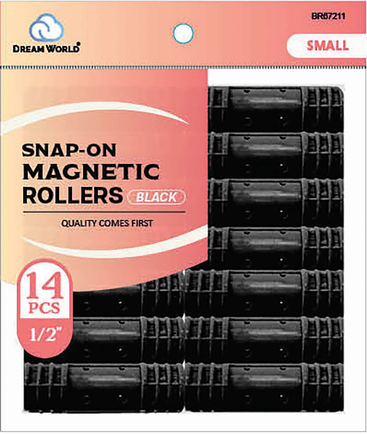 DREAM ROLLER S/ON MAG-BK 14CT SMALL