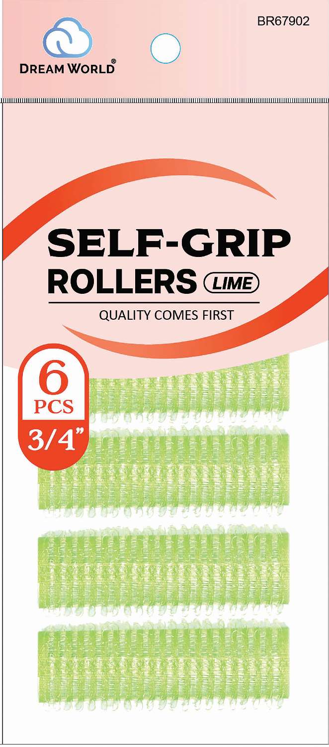 DREAM ROLLER S/GRIP (LIME) 6CT