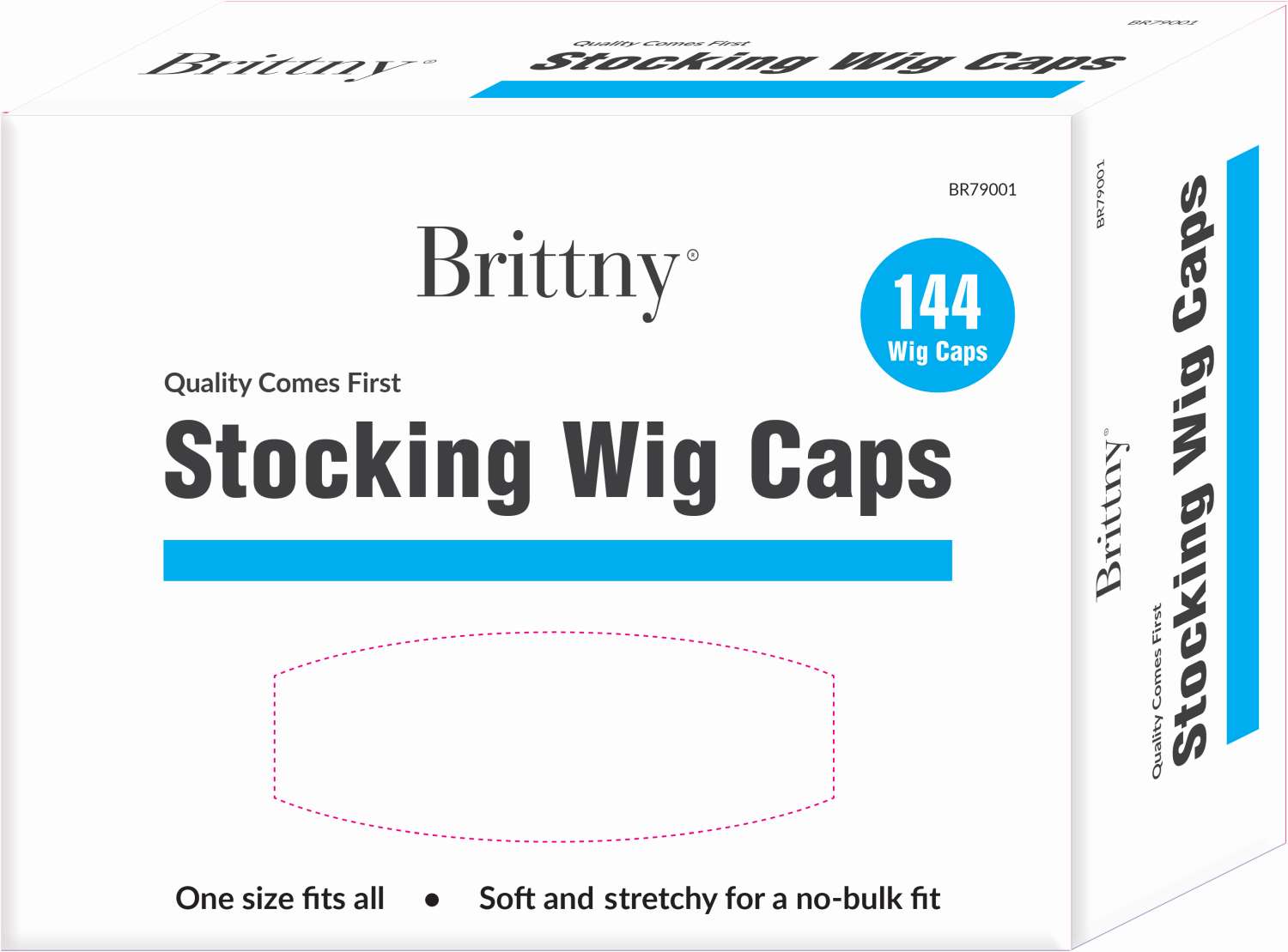 BR CAP WIG BULK 144/BX