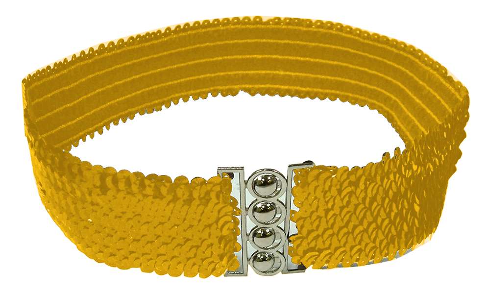 BRF BELT - SEQUIN GOLD
