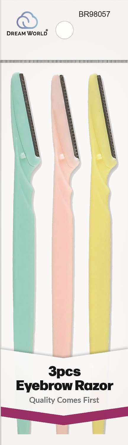 DREAM EYEBROW RAZOR TINKLE 3PC/PK