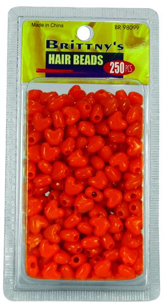 BRF BEAD HEART 250 ORANG