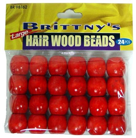 BRF W/BEAD LG/PLAIN RED