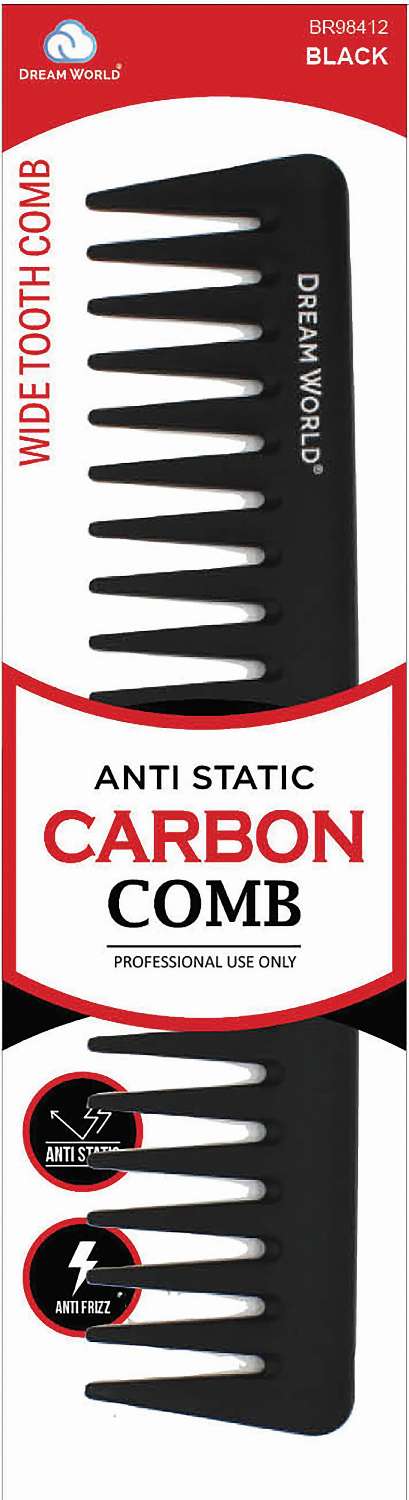DREAM COMB CARBON WIDE TOOTH