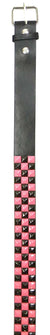 BRF BELT STUD BK/PK+BK