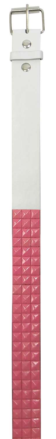 BRF BELT STUD WH/PK