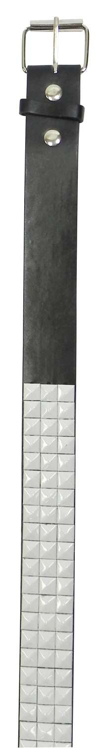 BRF BELT STUD BK/WH