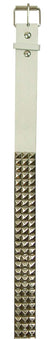 BRF BELT STUD WH/SV