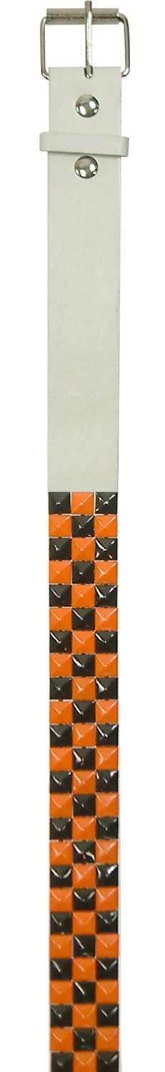 BRF BELT STUD WH/BK+OR