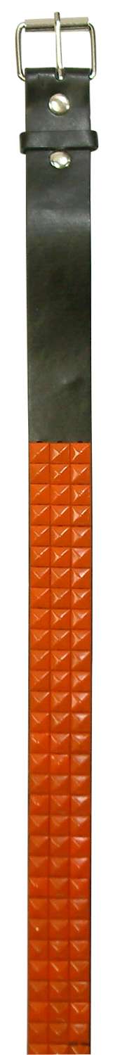 BRF BELT STUD BK/OR