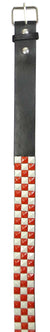 BRF BELT STUD BK/RD+WH