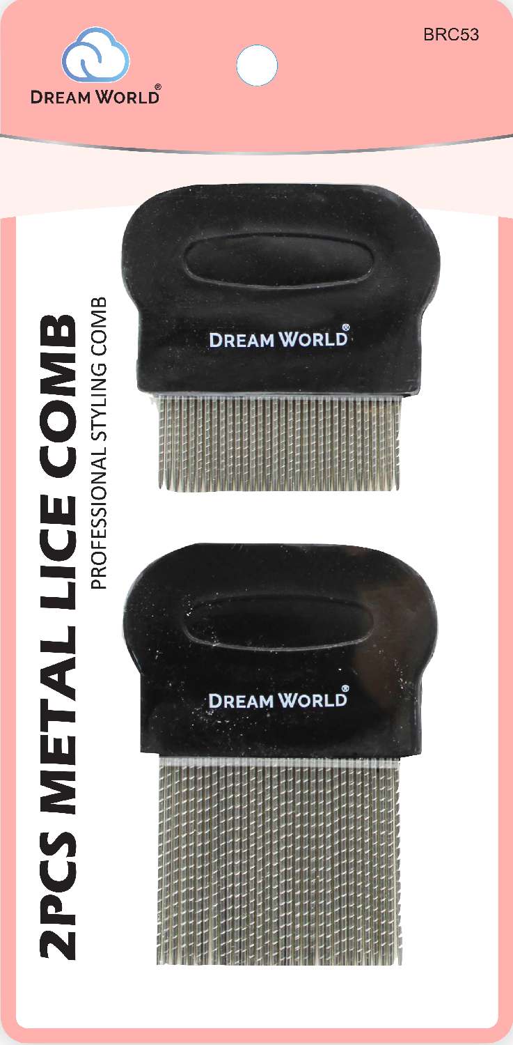 DREAM COMB LICE METAL 2PS/PK