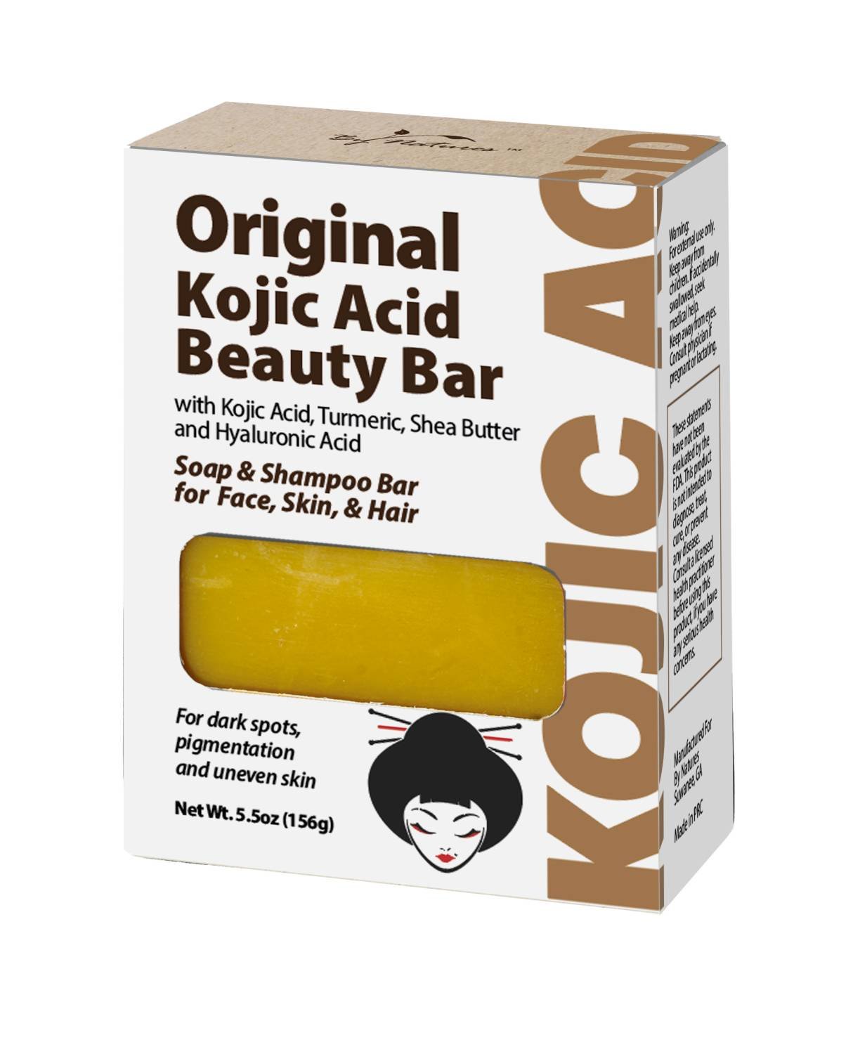 BYN KOJIC ACID BEAUTY BAR [ORIGINAL] 5.5 OZ